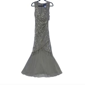 Elegant TAUPE Sleeveless Dress